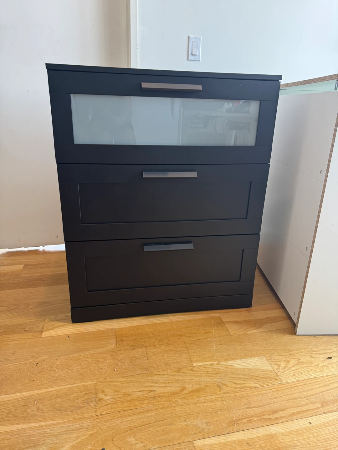 IKEA BRIMNES 3-Drawer Chest - Black - photo 5