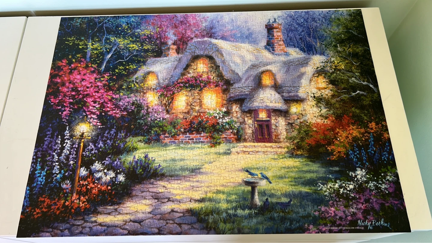 Nicky Boehme Cottage Jigsaw Puzzle