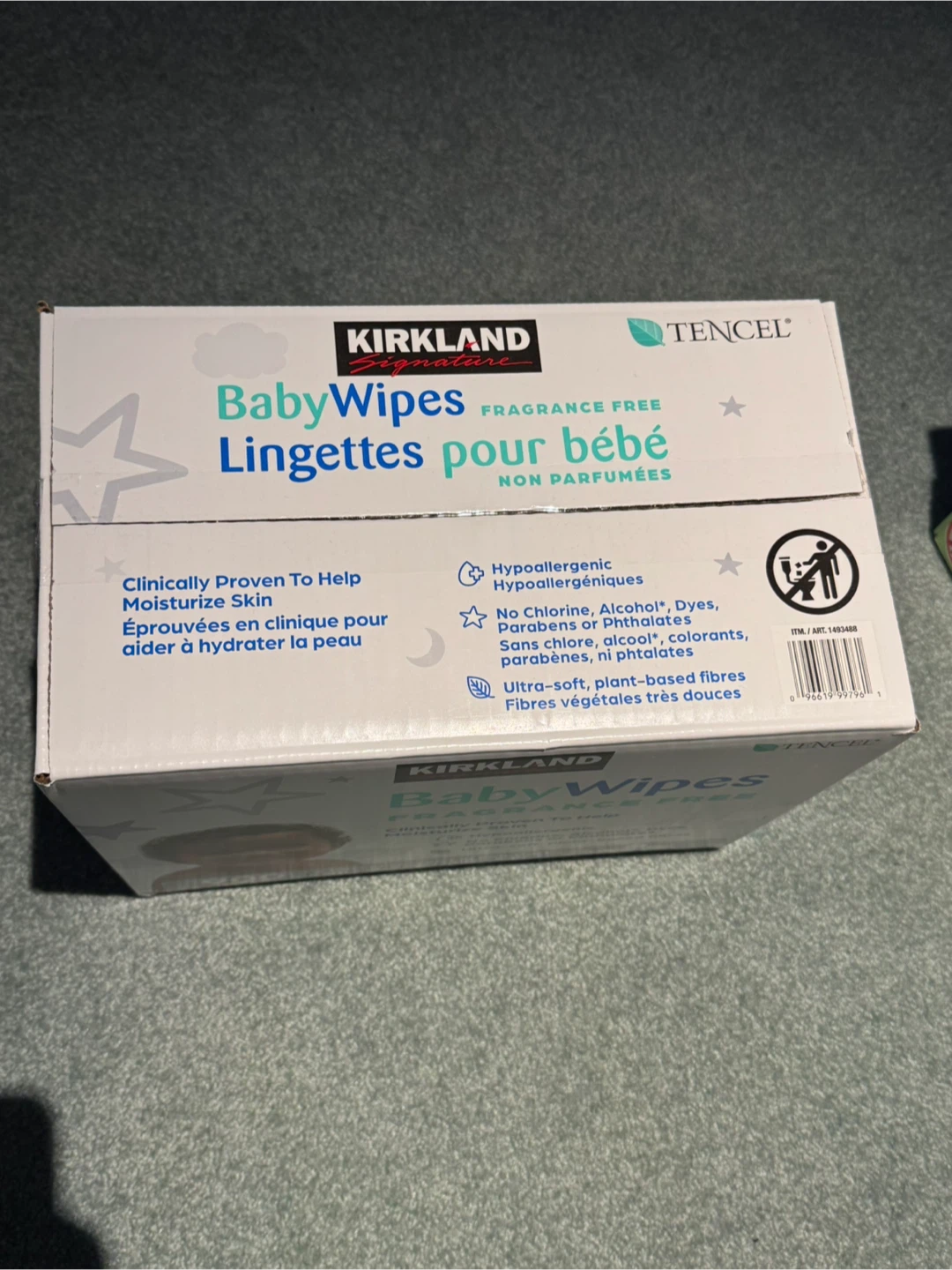 NEW Kirkland Signature Baby Wipes - 900 count - photo 2