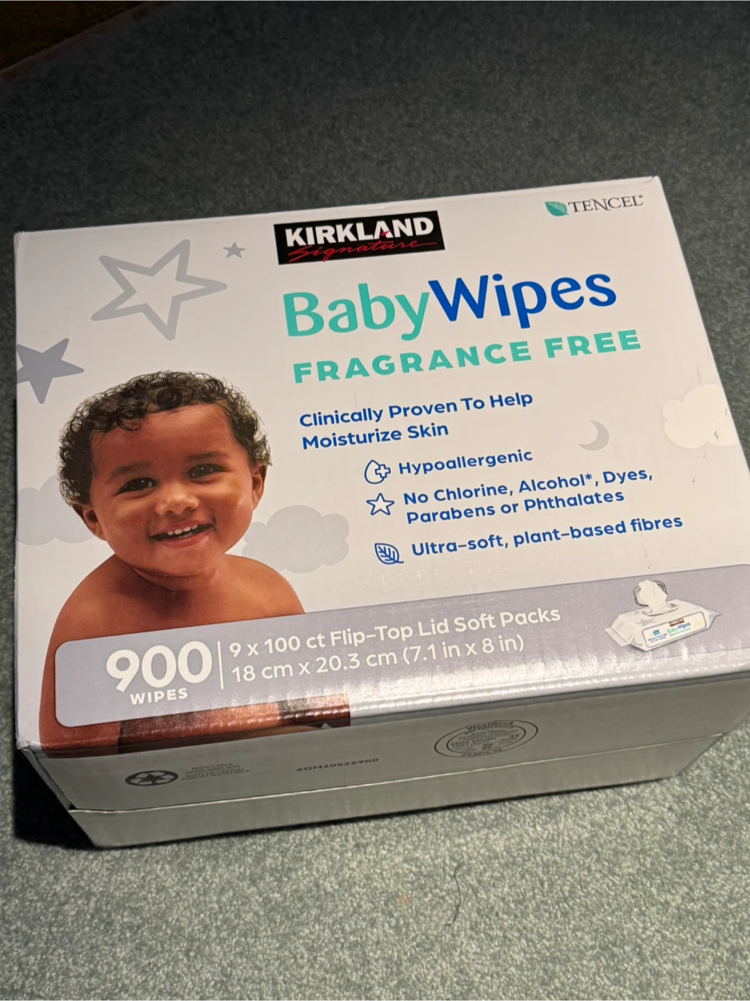 NEW Kirkland Signature Baby Wipes - 900 count