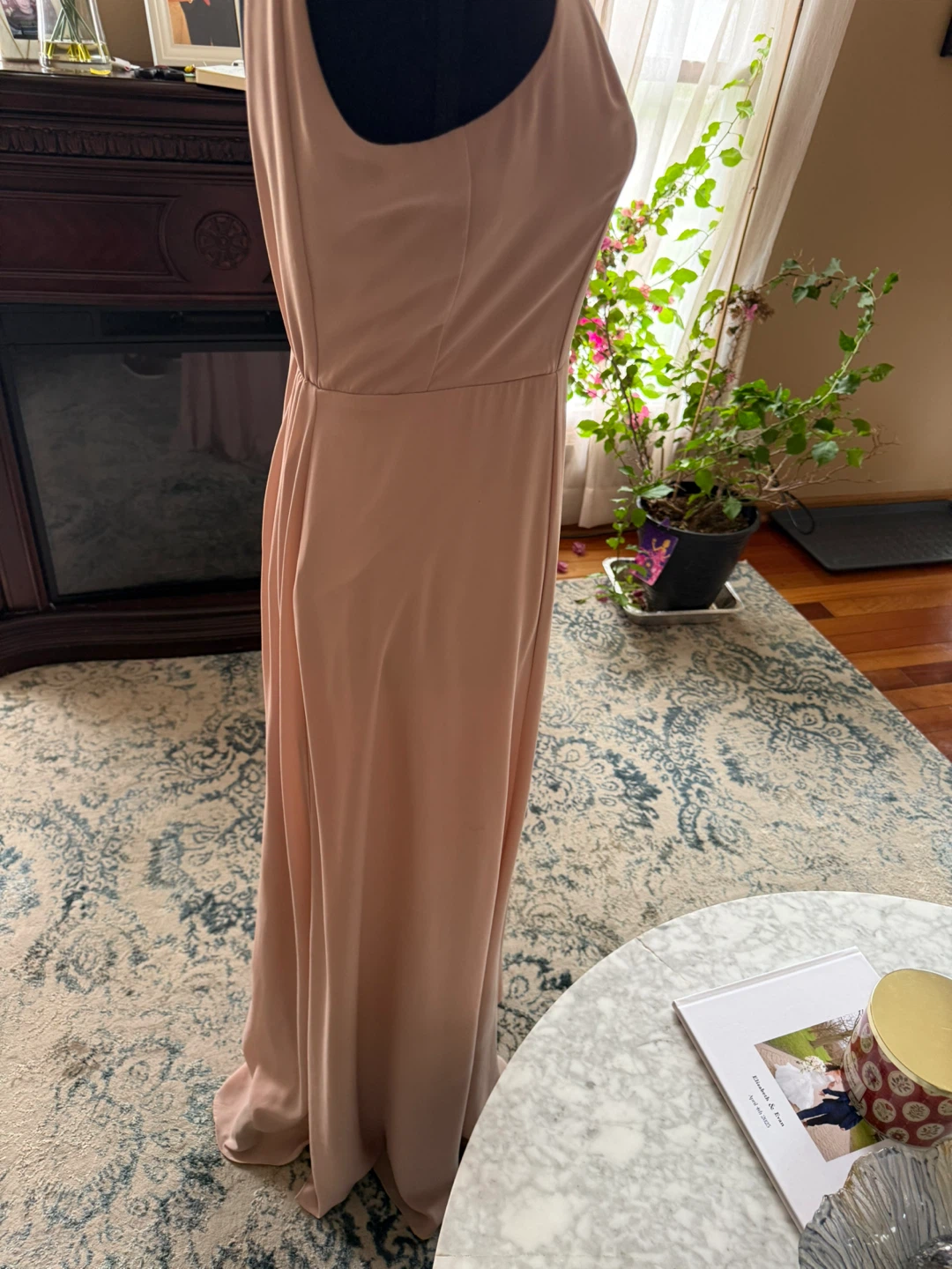Lulus Women's Pink V-Neck Sleeveless Maxi Dress - photo 5