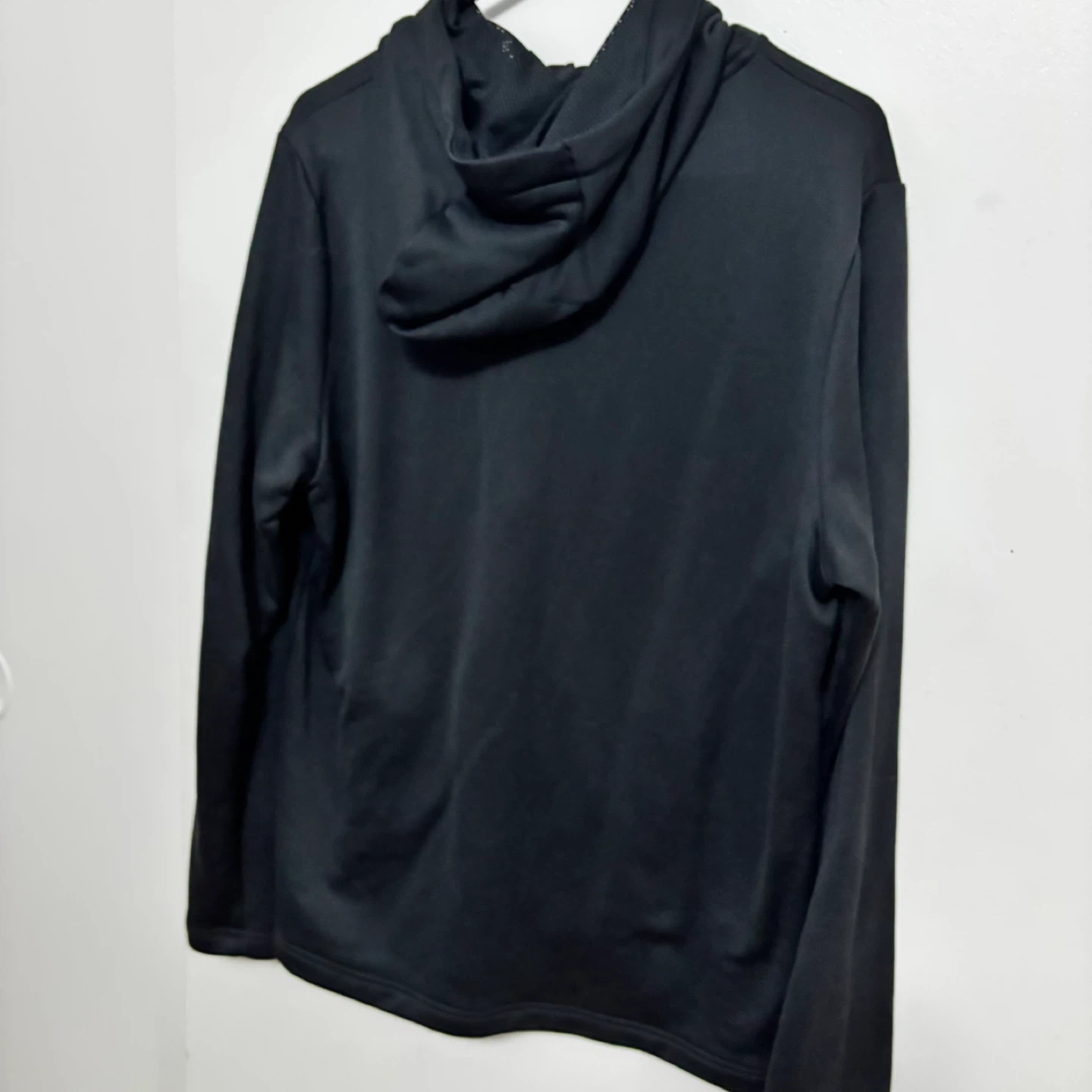 Under Armour ColdGear Zip-Up Hoodie - Black - Size LG - photo 2