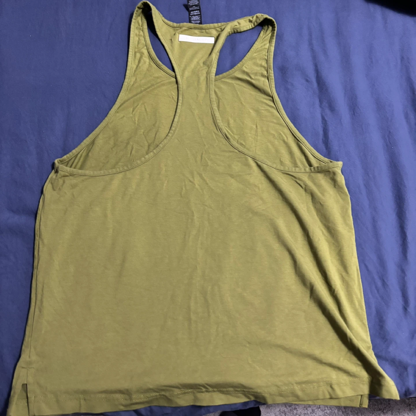 Alphalete Tank Top - Olive Green - Size L - photo 3