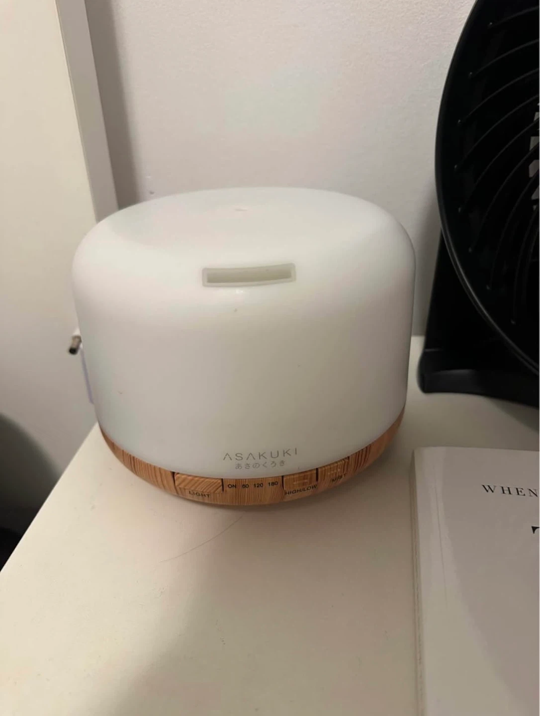 HUMIDIFIER WITH LED LIGHT