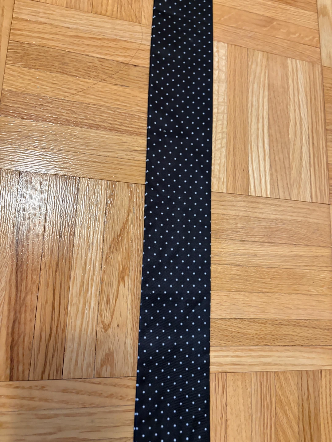 Polka Dot “Twilly” Narrow Scarf/Purse or Hair Ribbon - photo 2