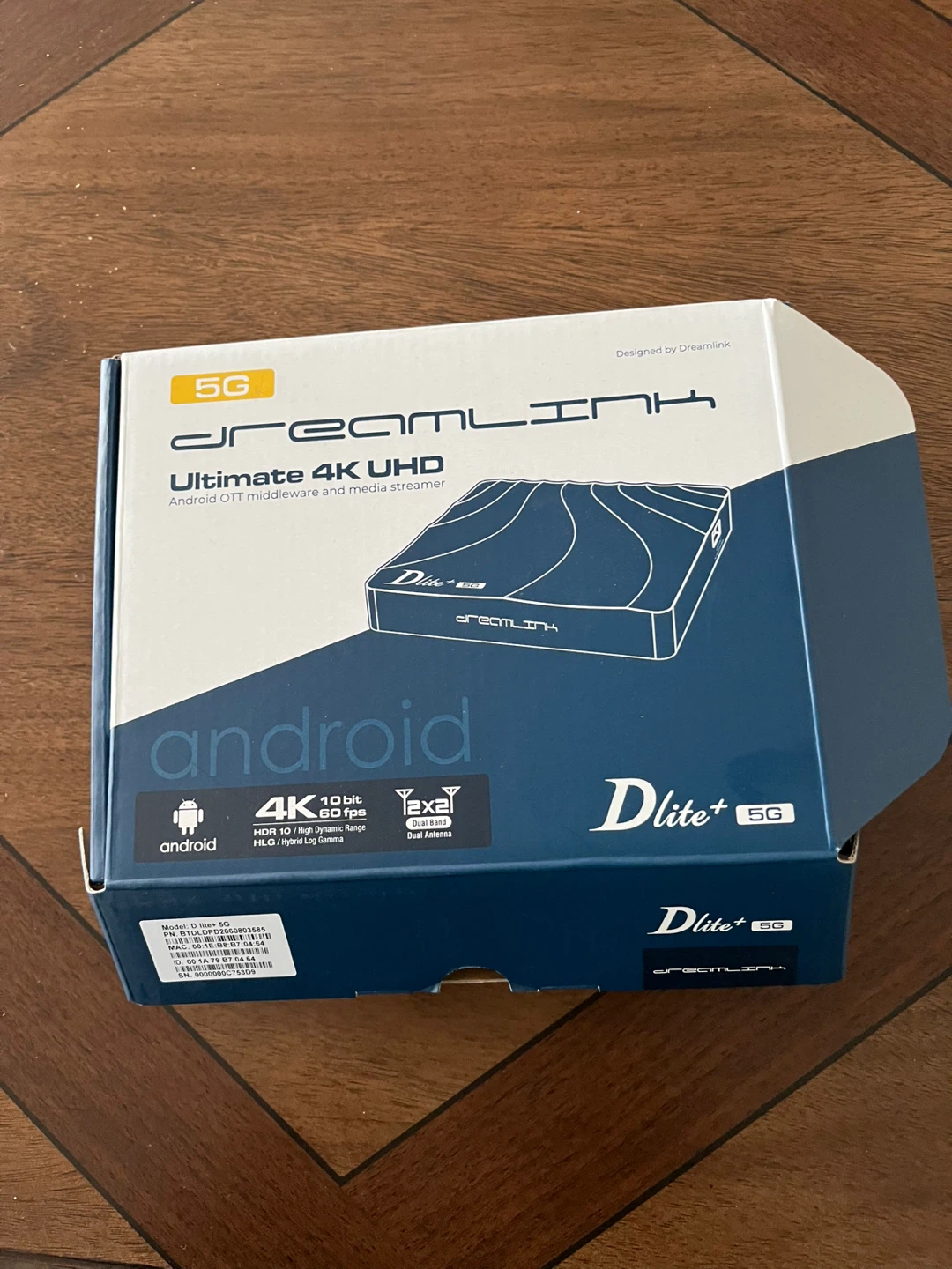 Dreamlink Dlite+ 5G Ultimate 4K UHD Android Media Streamer