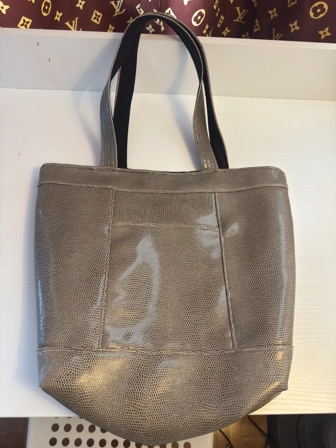 Tote Bag - Textured Grey