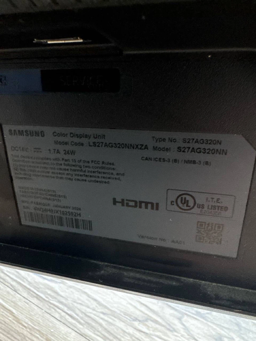 Samsung 27-inch Monitor - photo 3