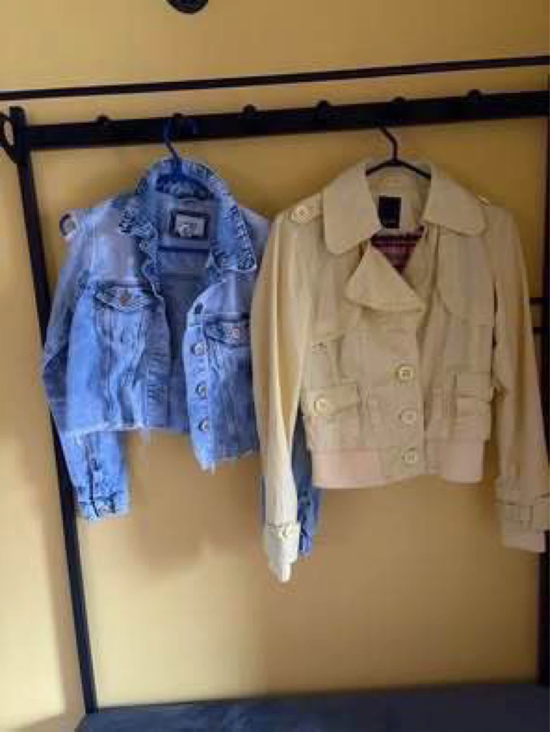 Forever 21 Ripped Jean Jacket&Vero moda jacket(together for $5)