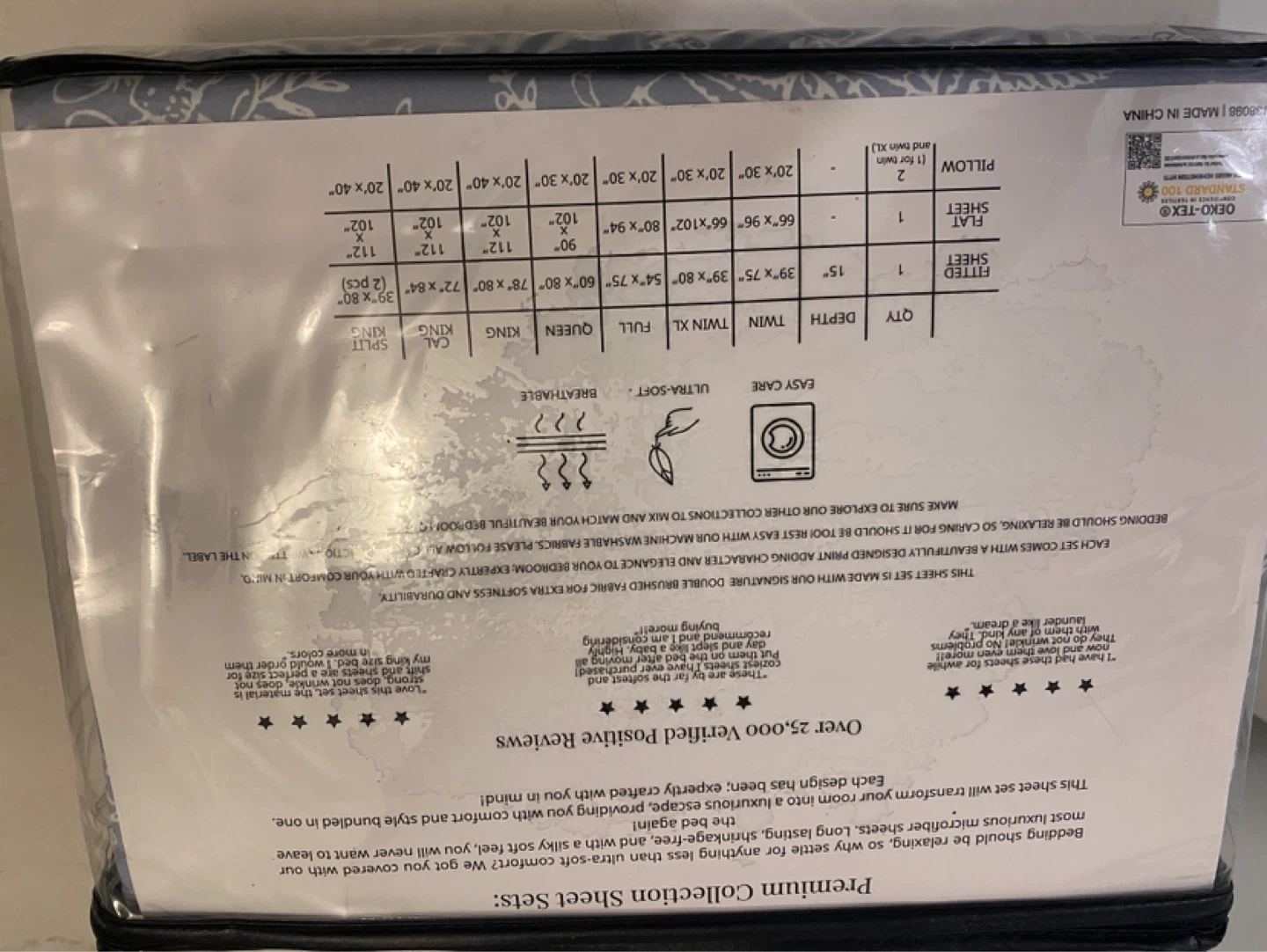 Southshore Fine Linens Premium Sheet Set - California King - photo 3