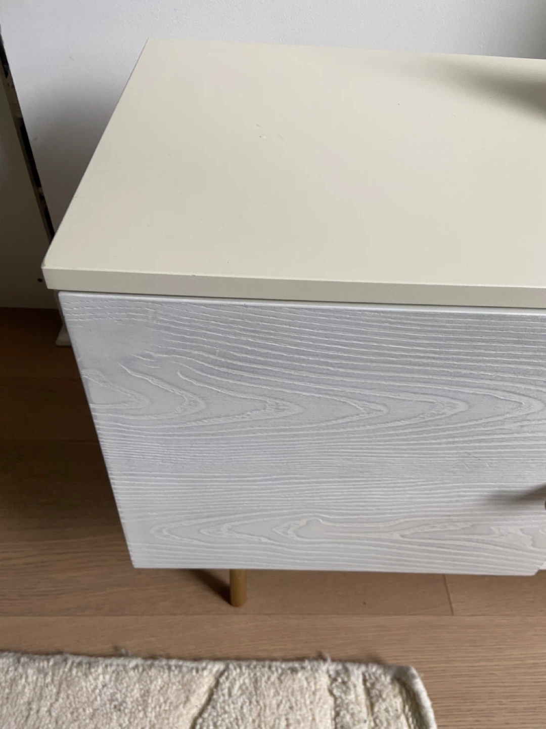 Cream Wood Console - photo 3