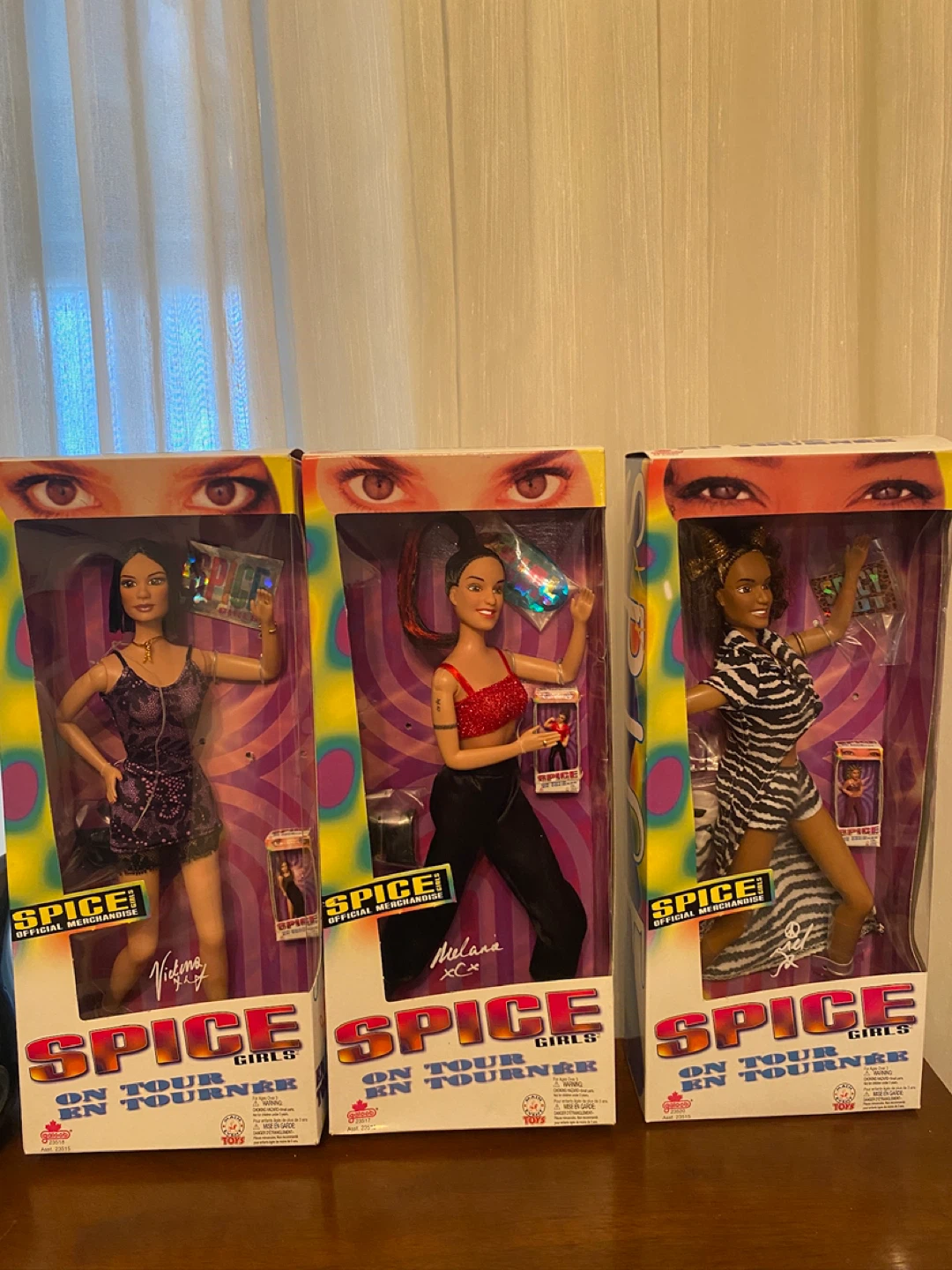 Spice Girls "On Tour" Dolls - Victoria, Melanie C, Mel B