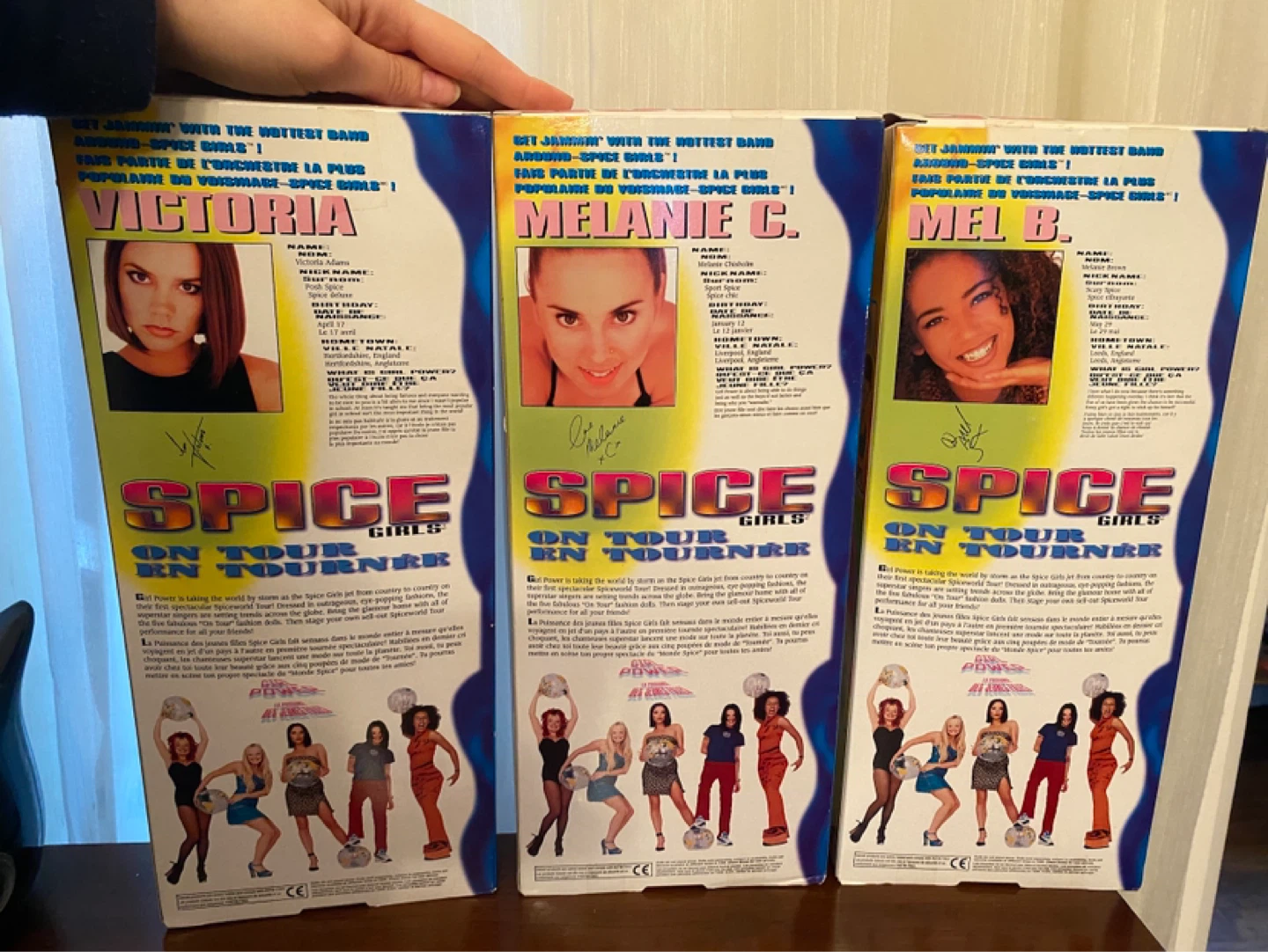 Spice Girls "On Tour" Dolls - Victoria, Melanie C, Mel B - photo 3