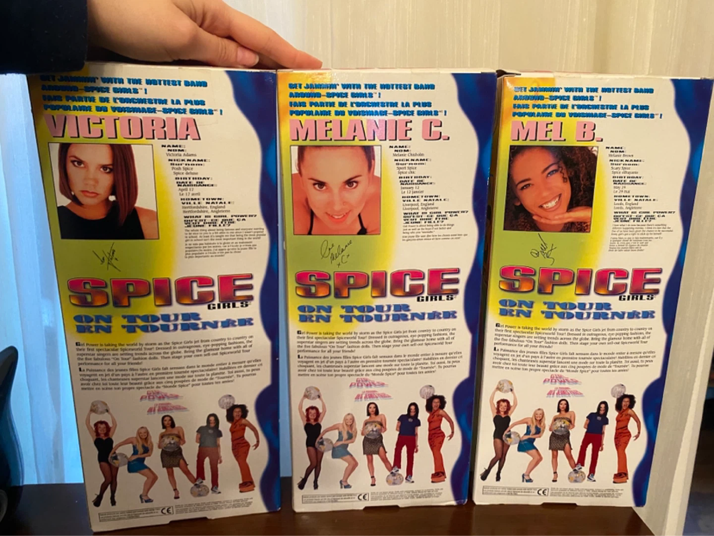Spice Girls "On Tour" Dolls - Victoria, Melanie C, Mel B - photo 2