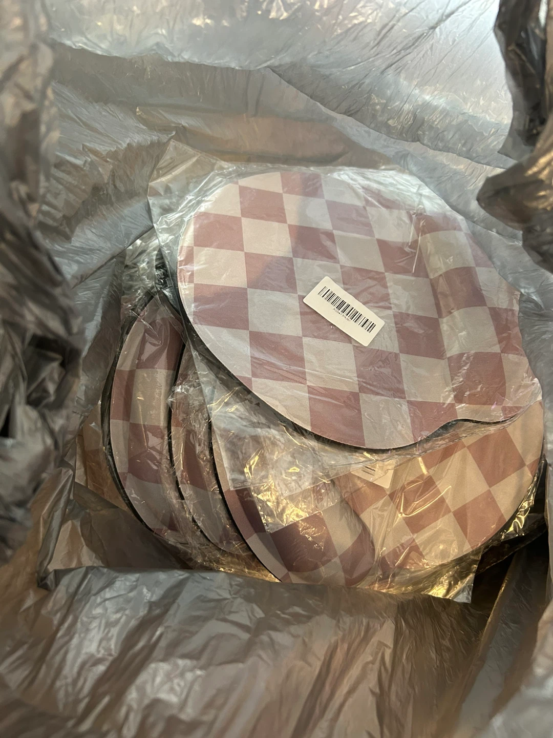 NEW! Checkered Mouse Pad with Wrist Support (22 available) - photo 2