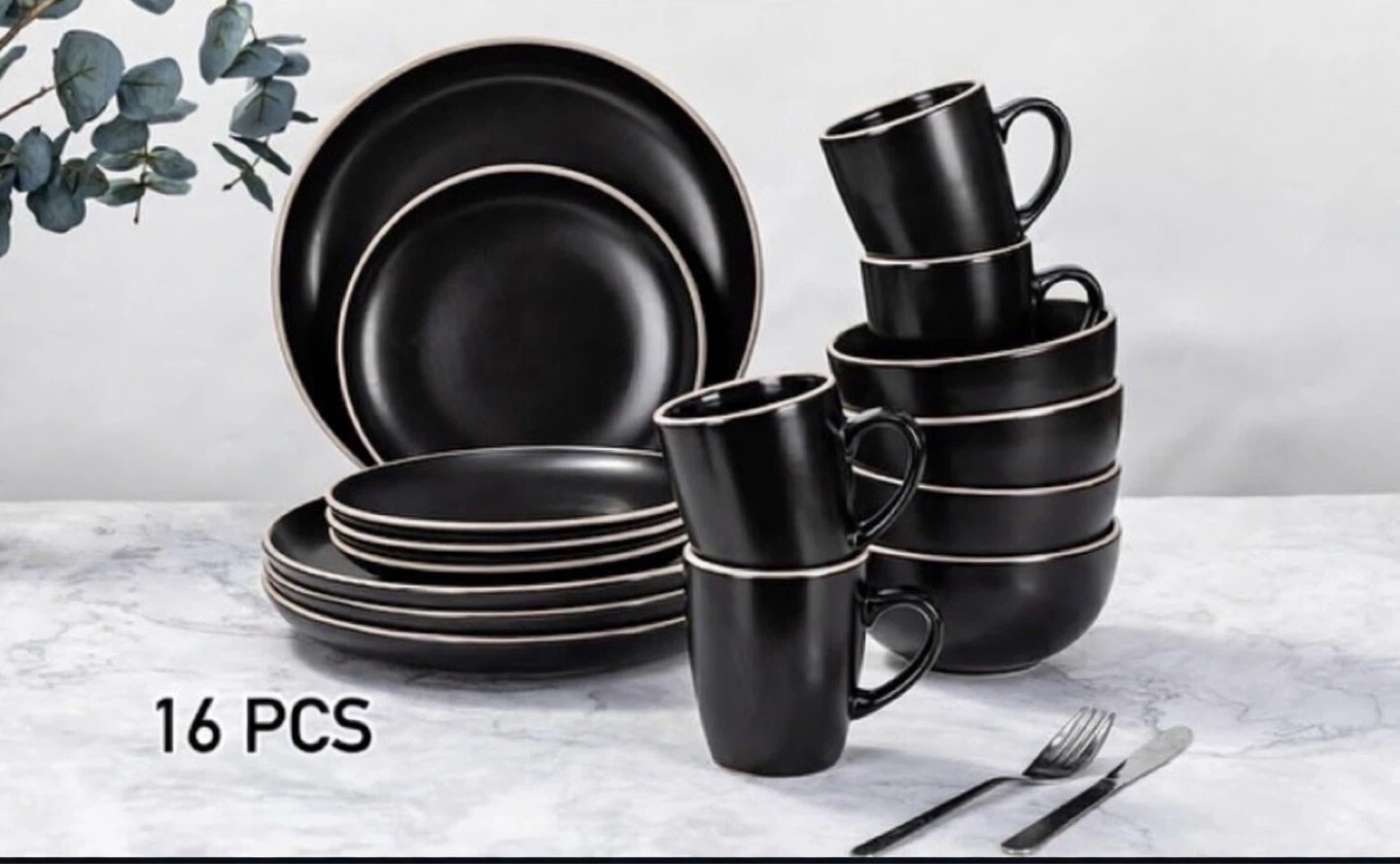 16 pieces Dinnerware Set