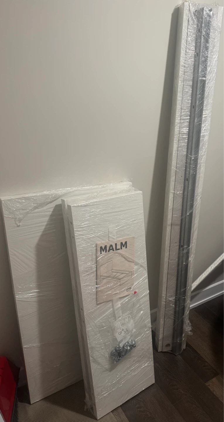 IKEA MALM Bed Frame - White, Twin - photo 2