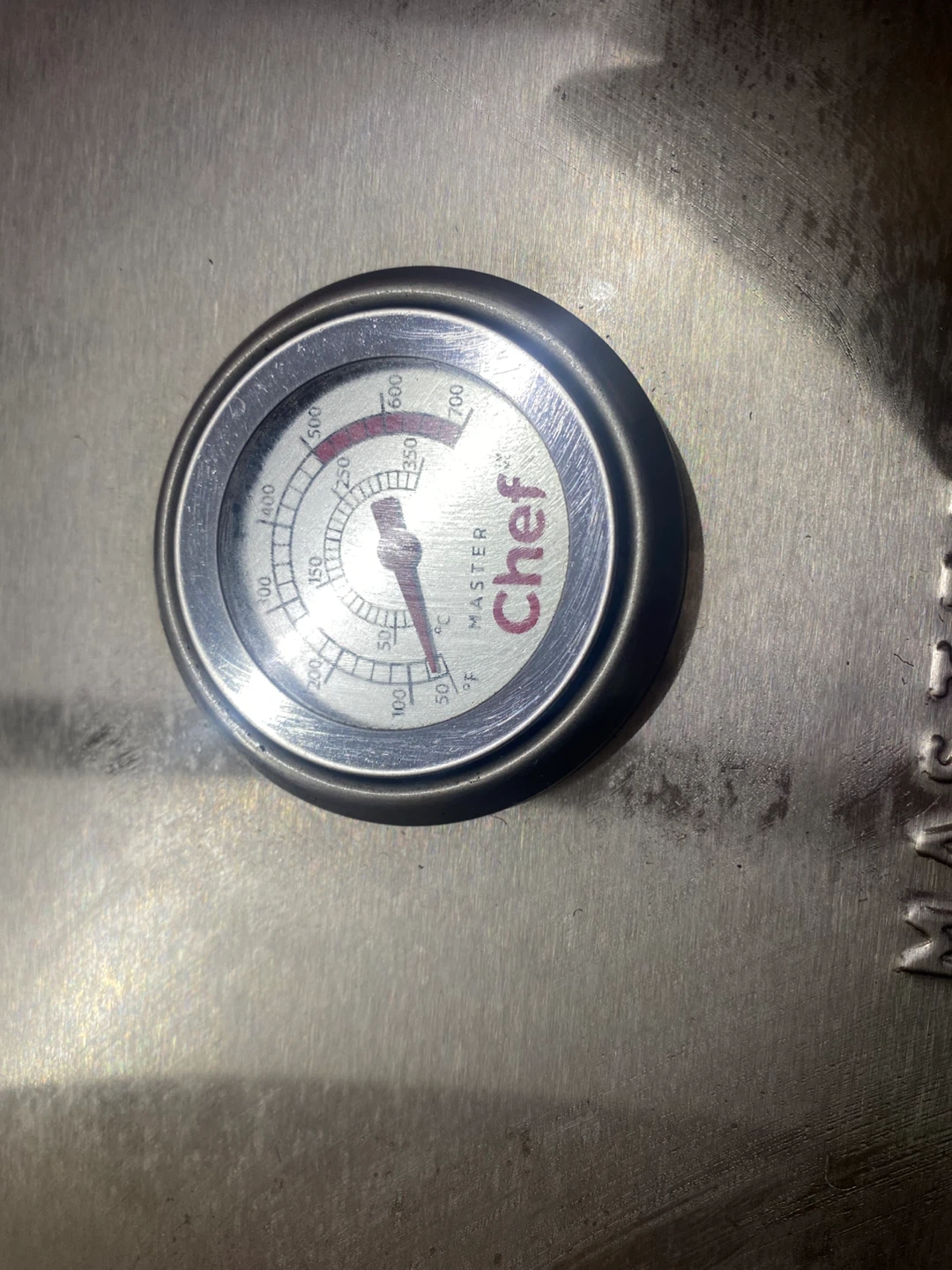 Chef Master Gas Grill. With full tank of propane