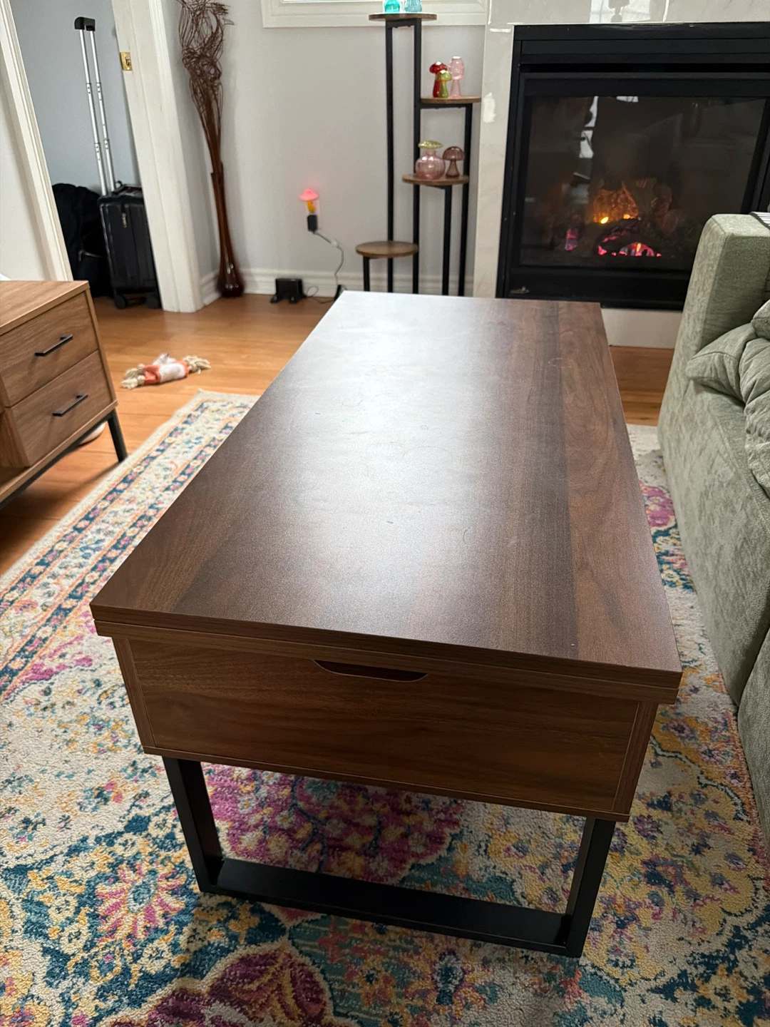Lift Top Coffee Table with Storage