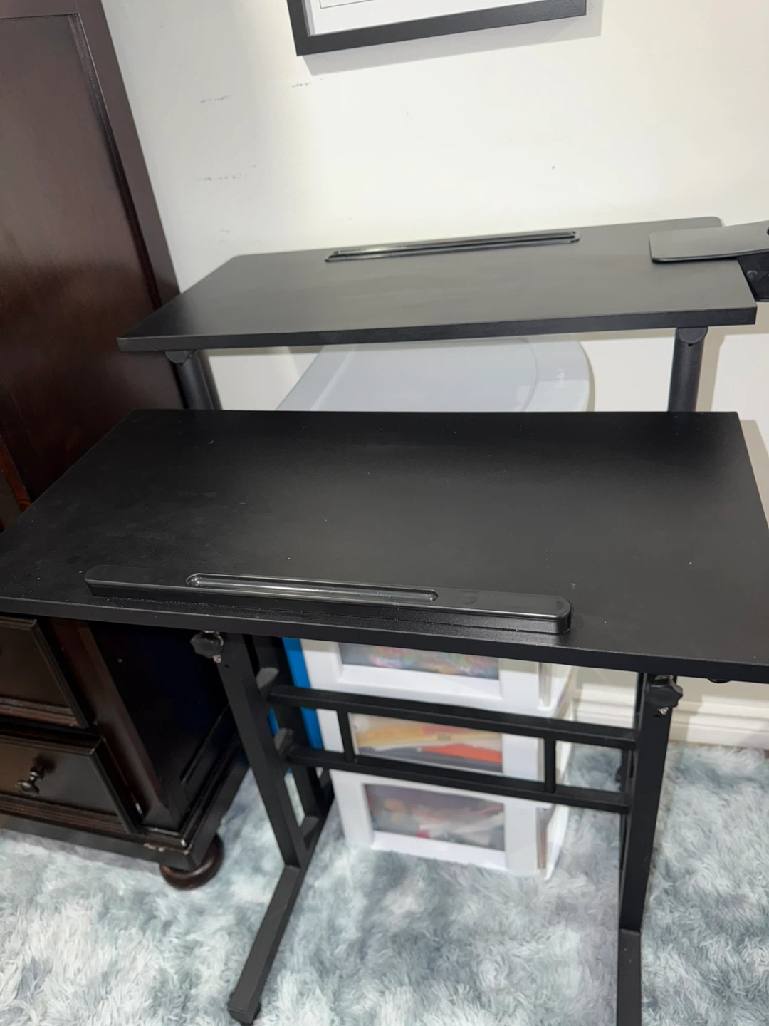 Adjustable Standing Desk with Wheels