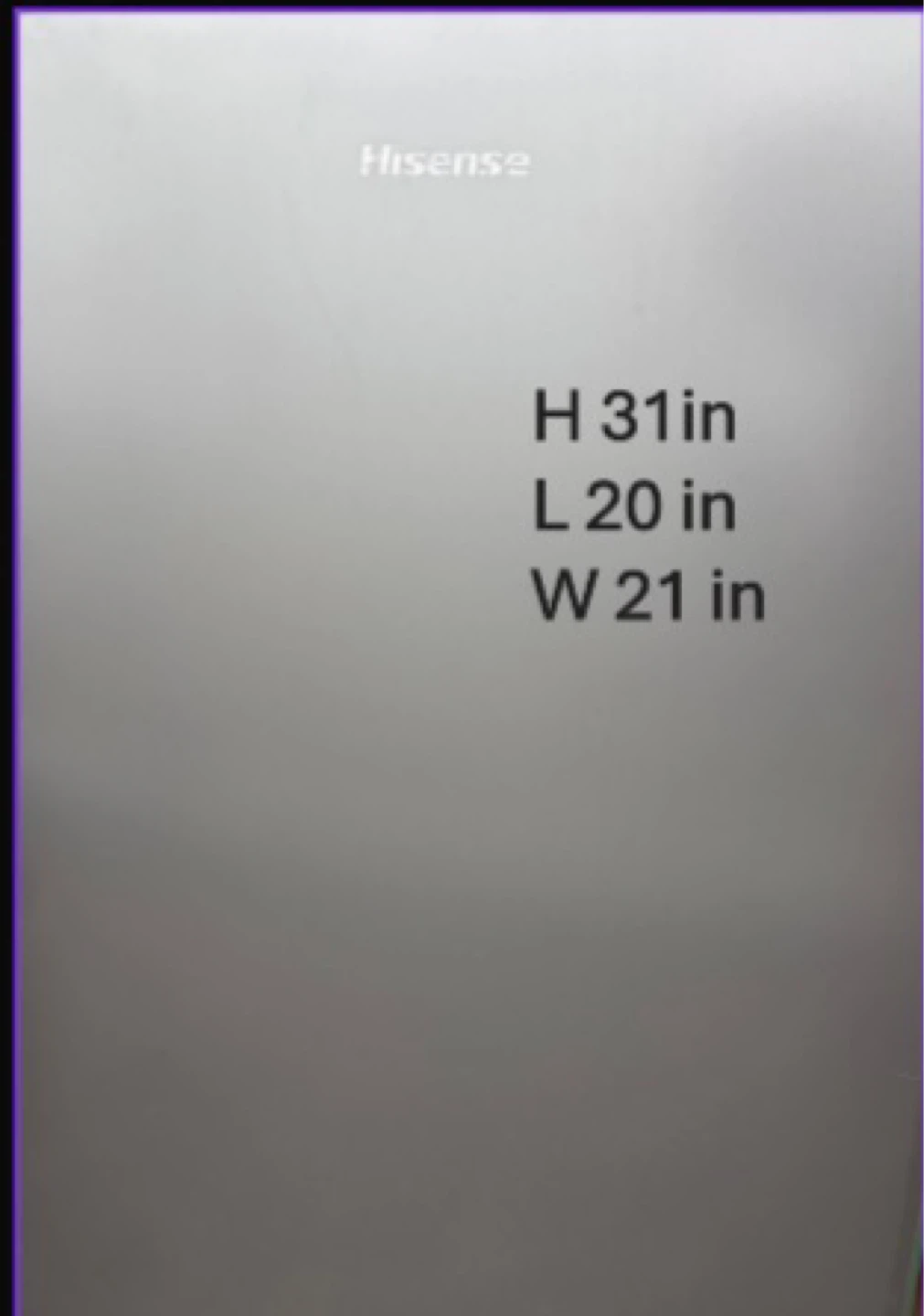 Hisense Mini Fridge