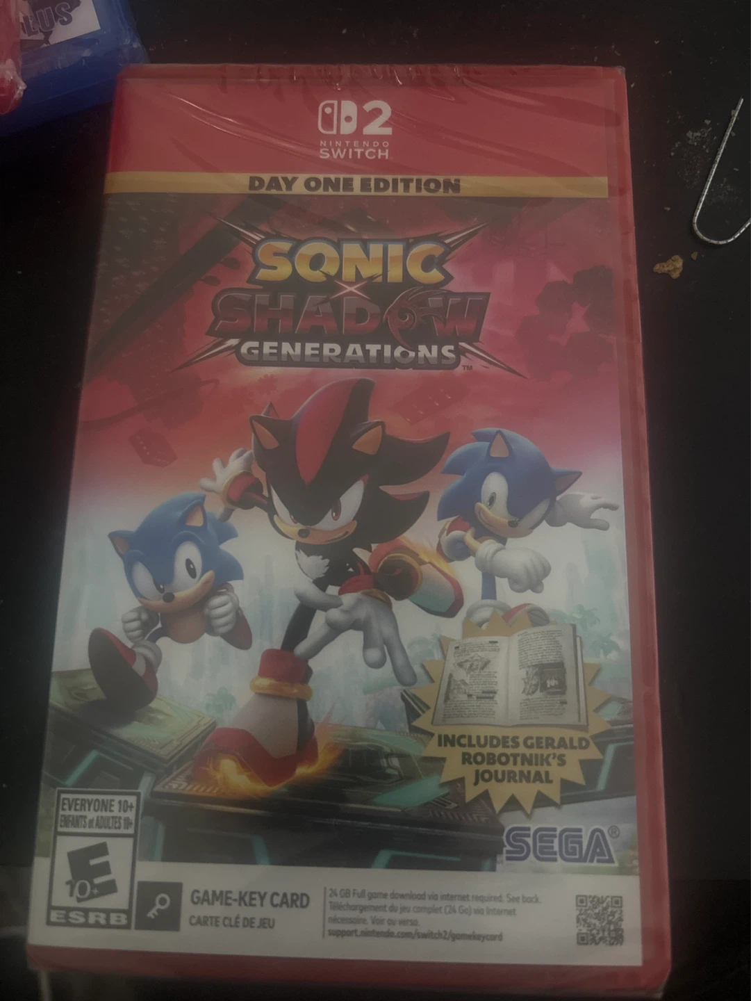 Sonic Generations Day One Edition Nintendo Switch Game