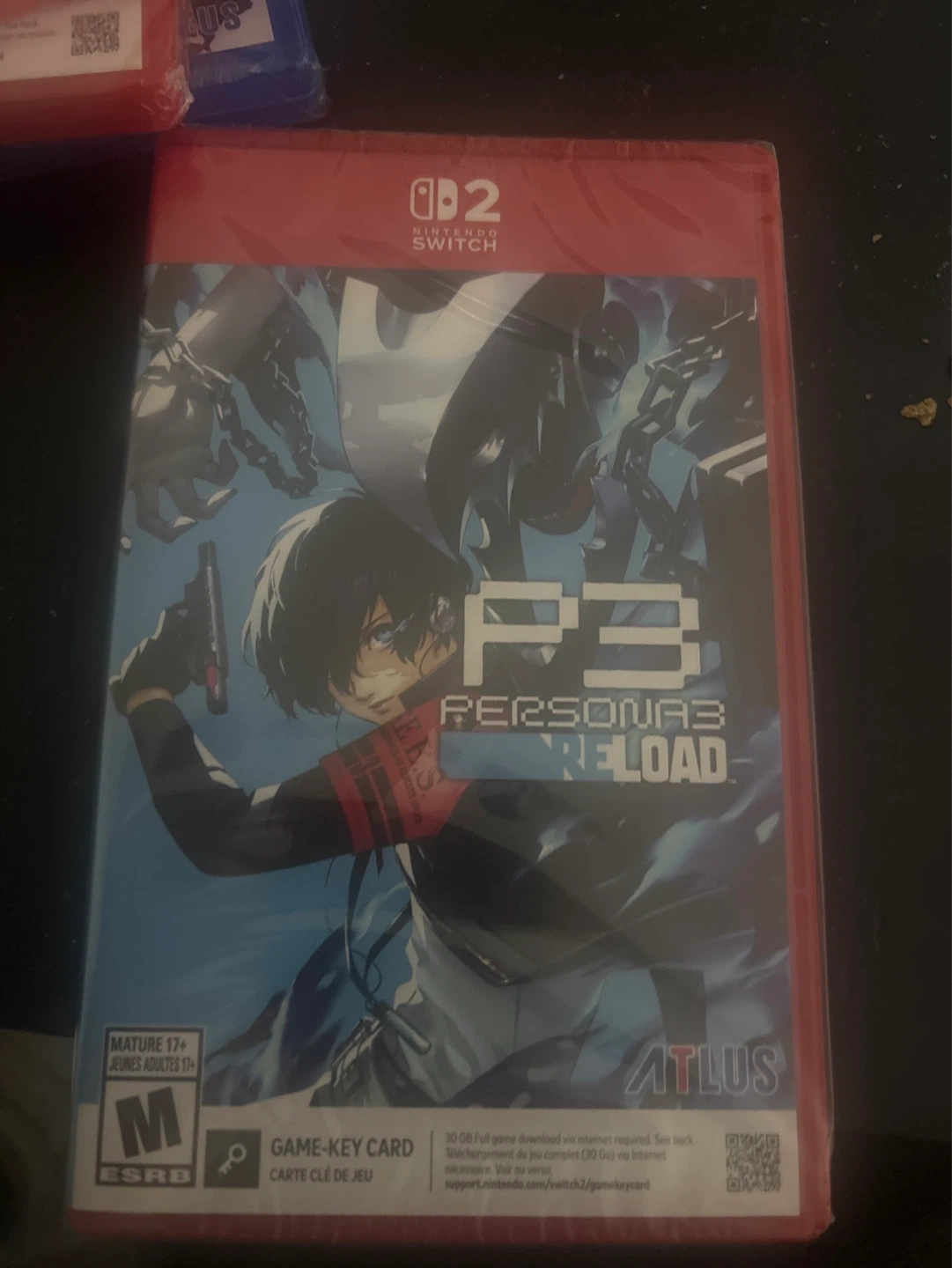 Persona 3 Reload Game Key Card for Nintendo Switch