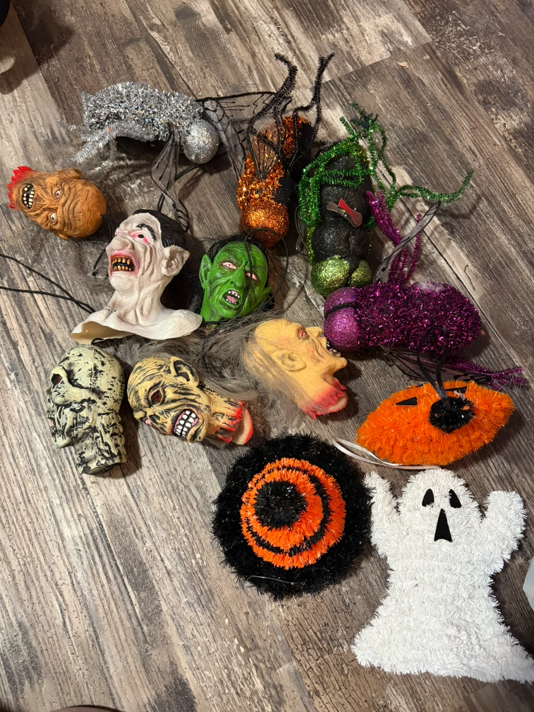 Assorted Halloween Decorations and Toy Weapons - photo 3