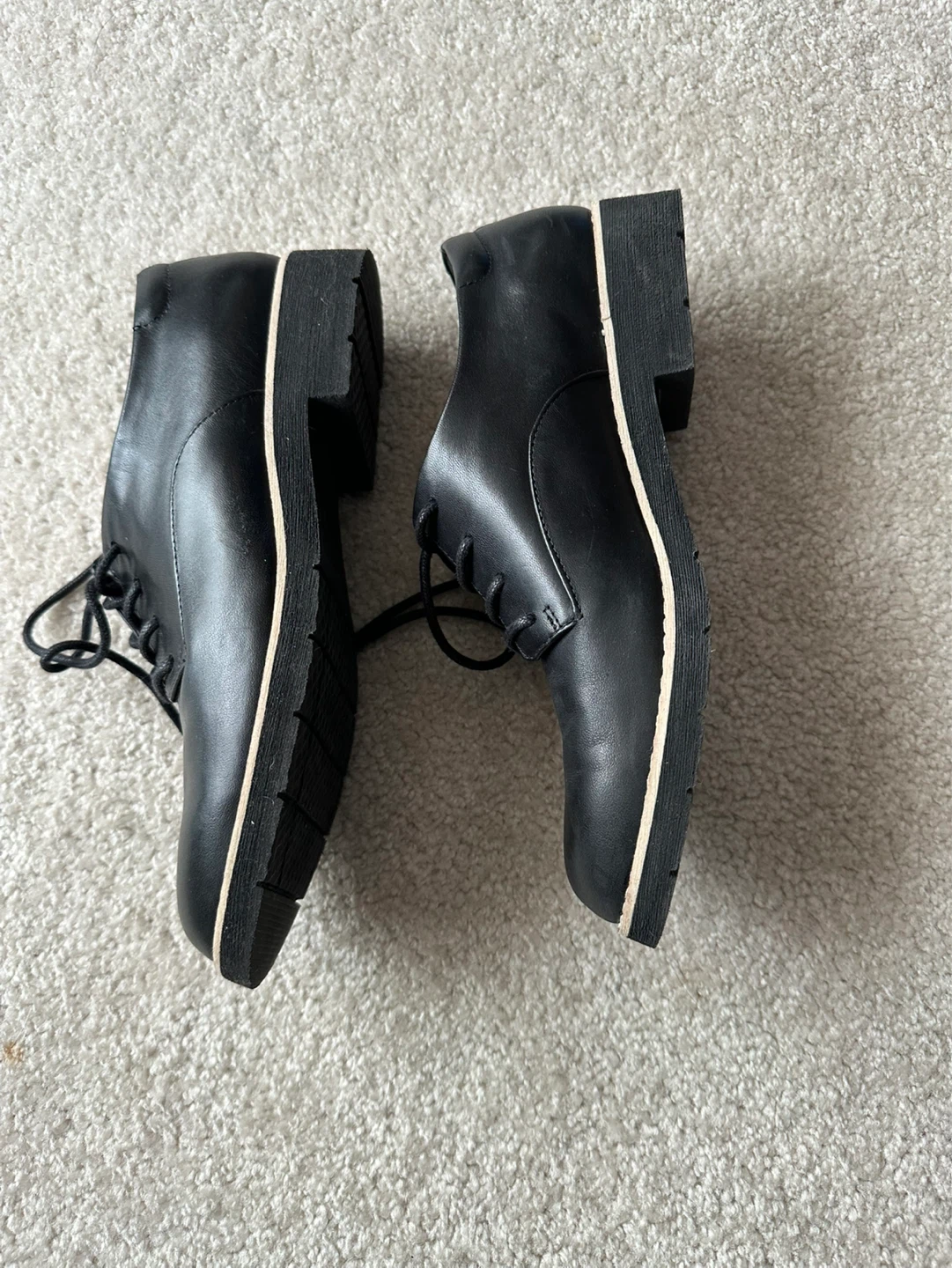ALDO Flex Black Lace-Up Oxfords