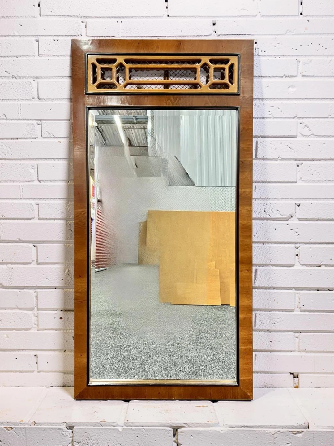Wooden Frame Wall Mirror (FREE DELIVERY)