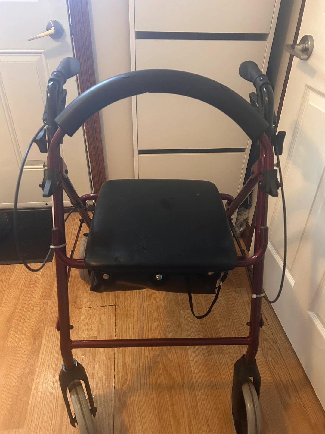 Red Walker with Seat and Bag - photo 2