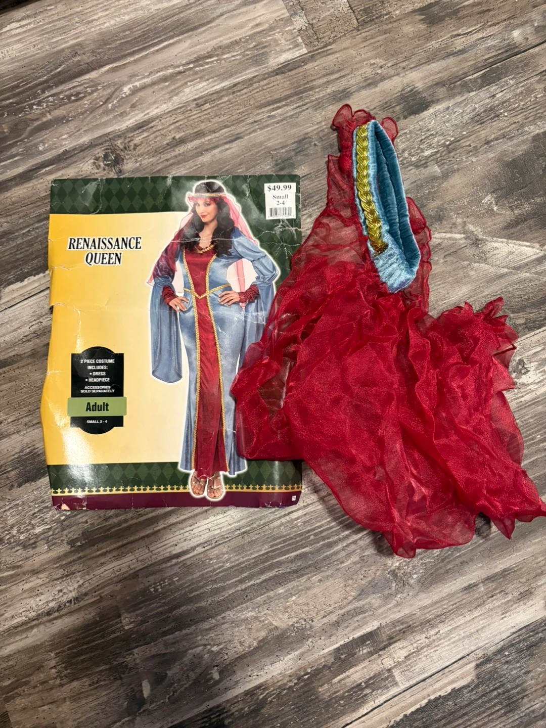 Adult Renaissance Queen Costume