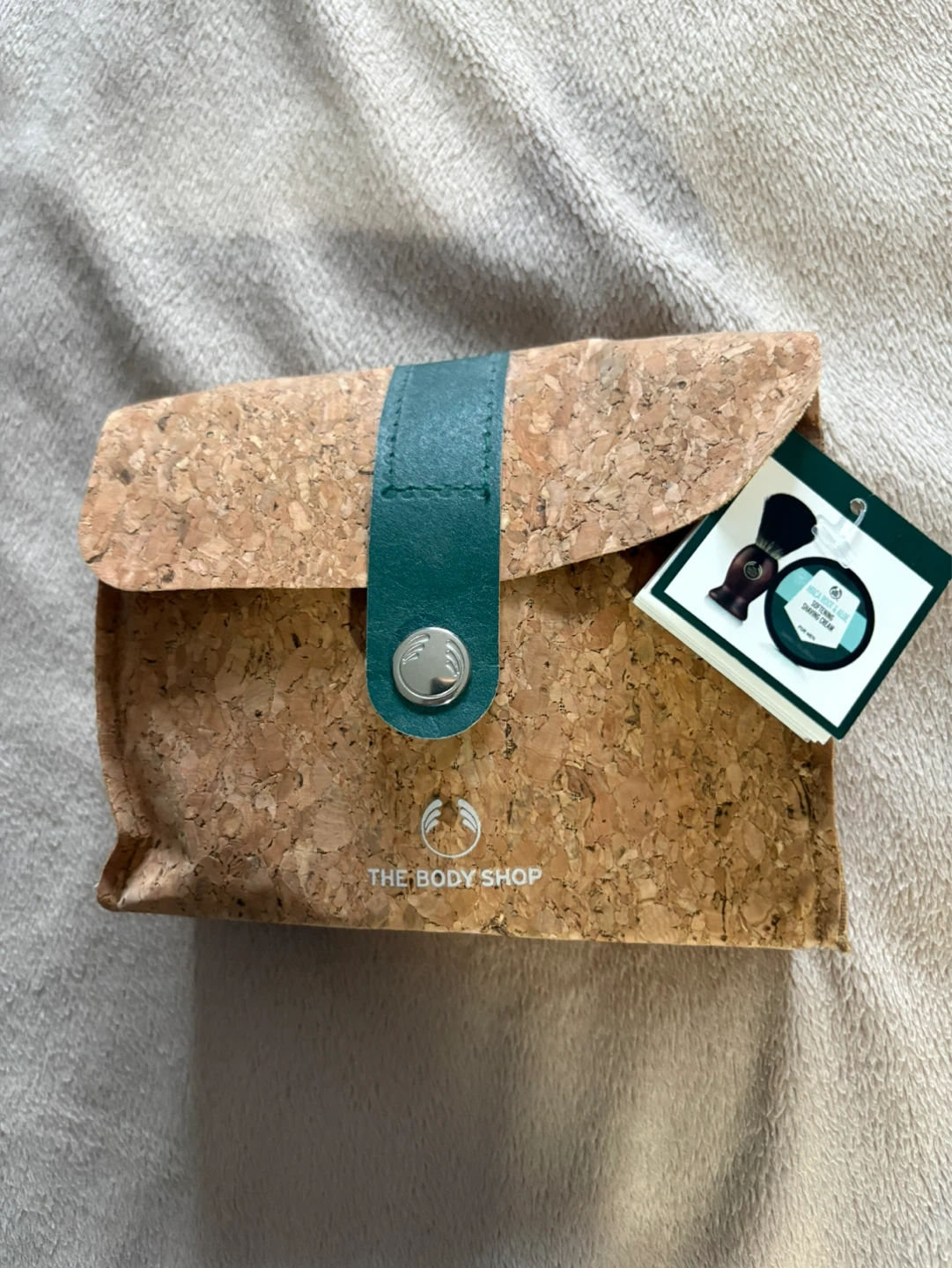 The Body Shop Maca Root & Aloe Shaving Cream with Brush