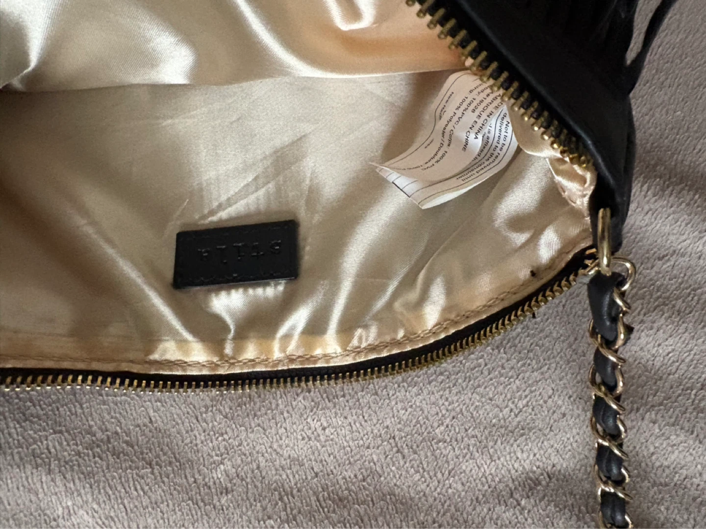 Stila Black Fringed Crossbody Bag - photo 2