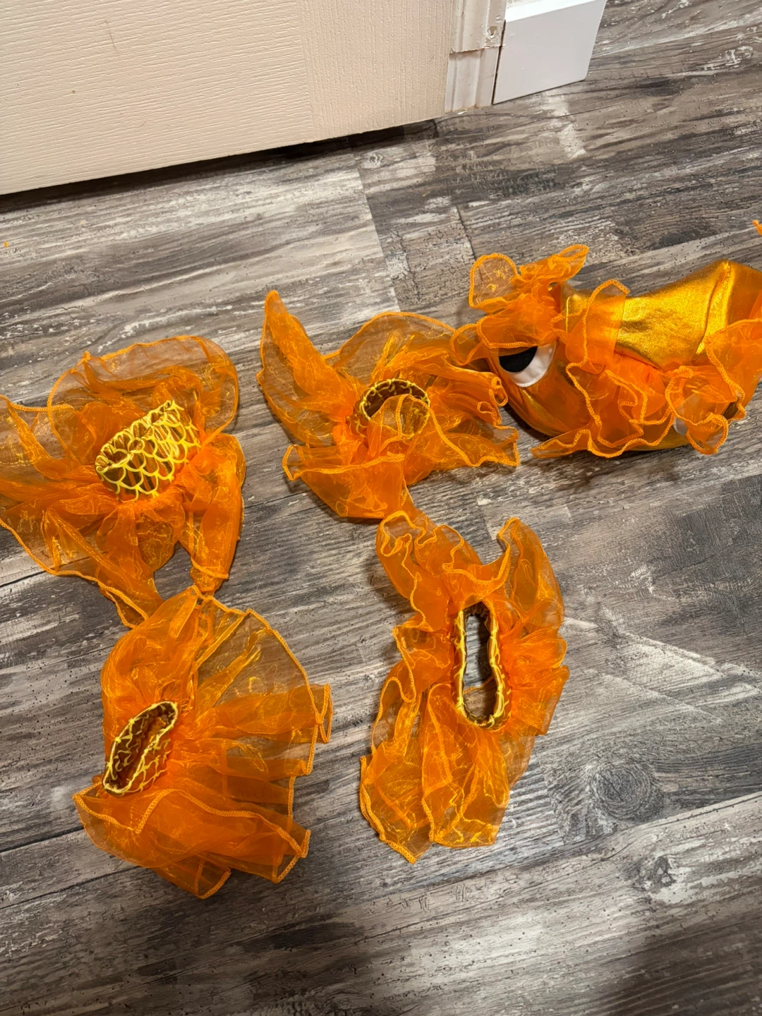 Orange Fish Costume Dress with Accessories - photo 2