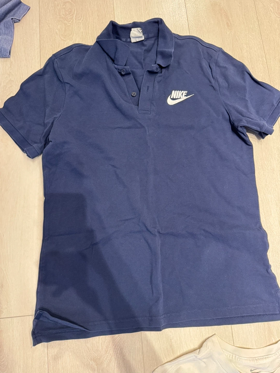Nike Men's Dark Blue Polo Shirt