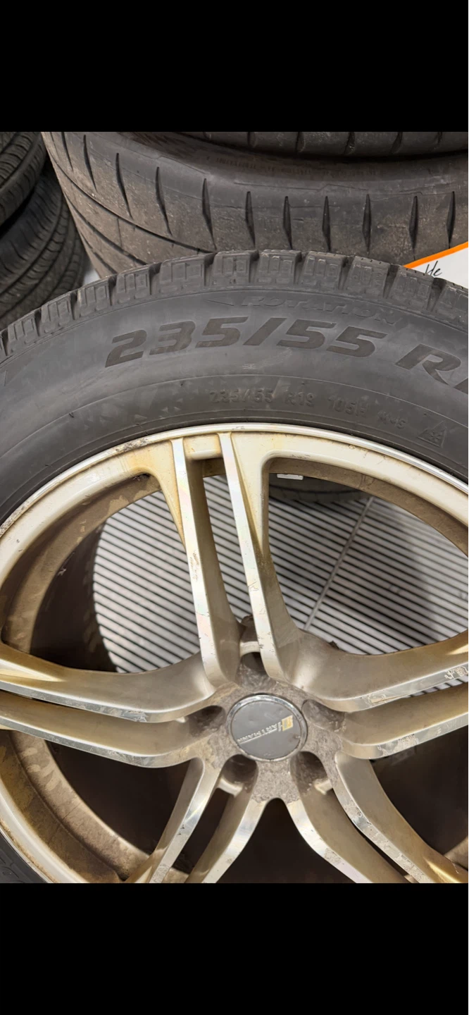 19" Hartmann  Wheels + Pirelli Scorpion Winter Tires