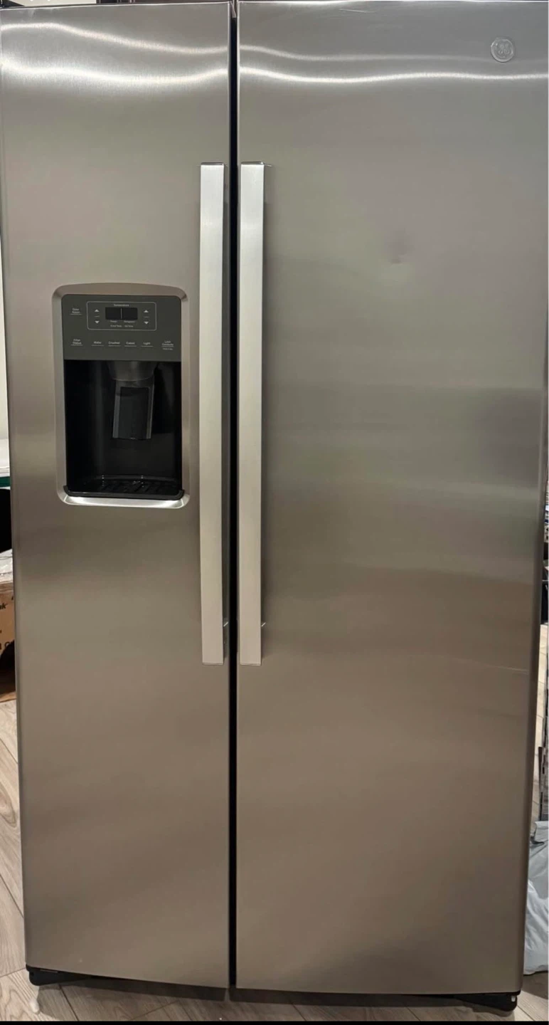 GE Stainless Steel Side-by-Side Refrigerator