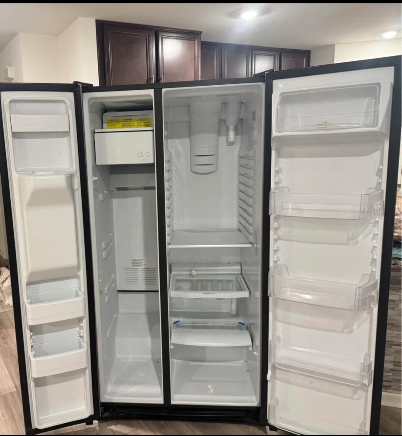 GE Stainless Steel Side-by-Side Refrigerator - photo 3