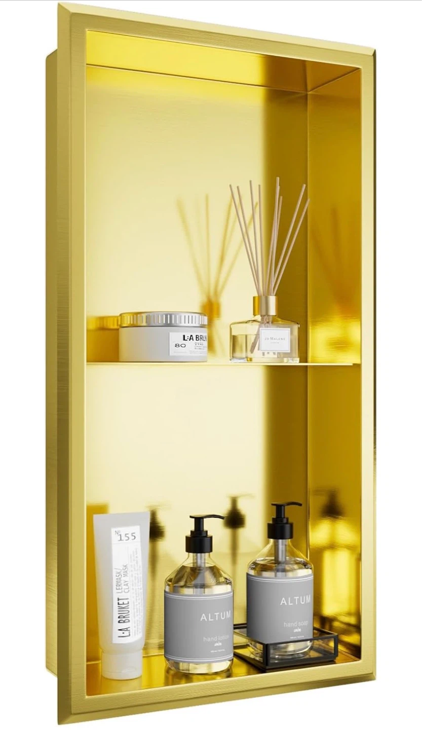 Gold SUS 304 Stainless Steel Shower Niche - photo 5