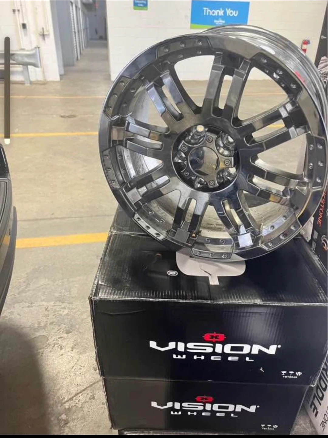 Vision Warrior 18x8.5 Chrome Wheel - photo 2