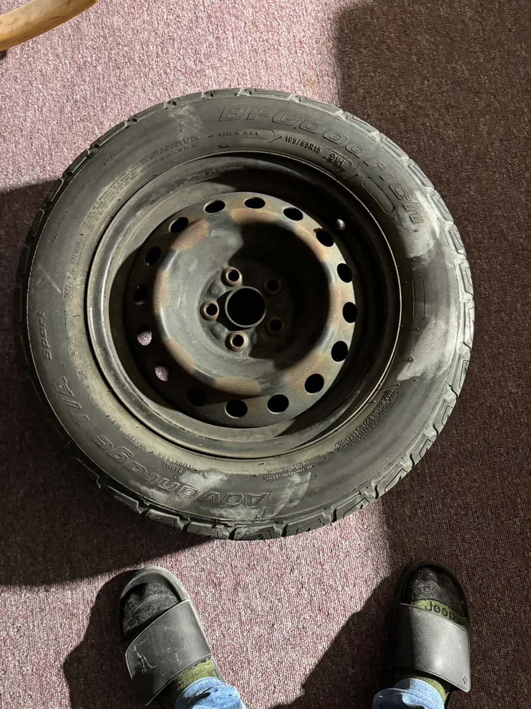 BFGoodrich Advantage T/A Tire 185/65R15