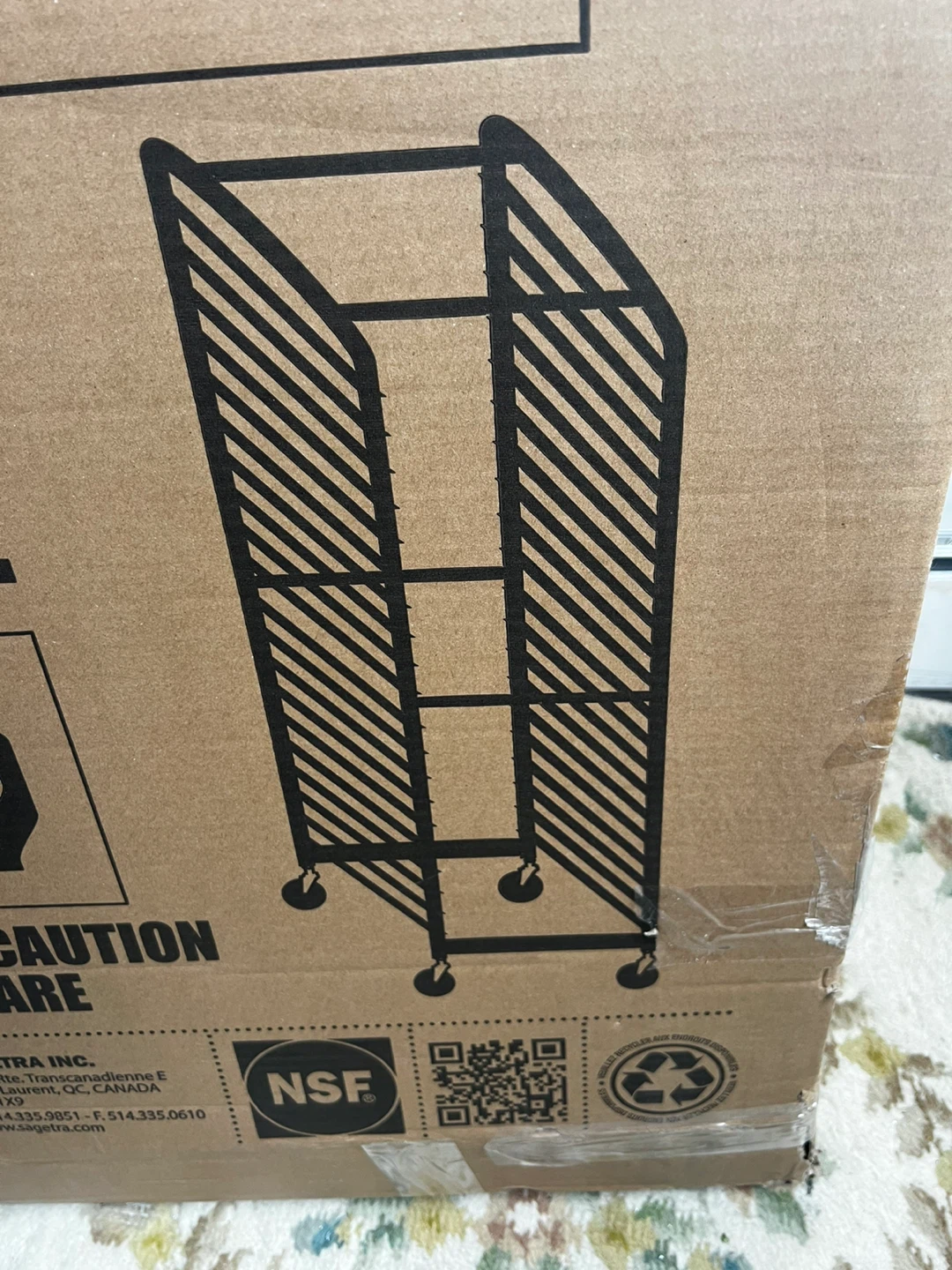Sagetra 20-Row Bun Pan Rack - photo 3