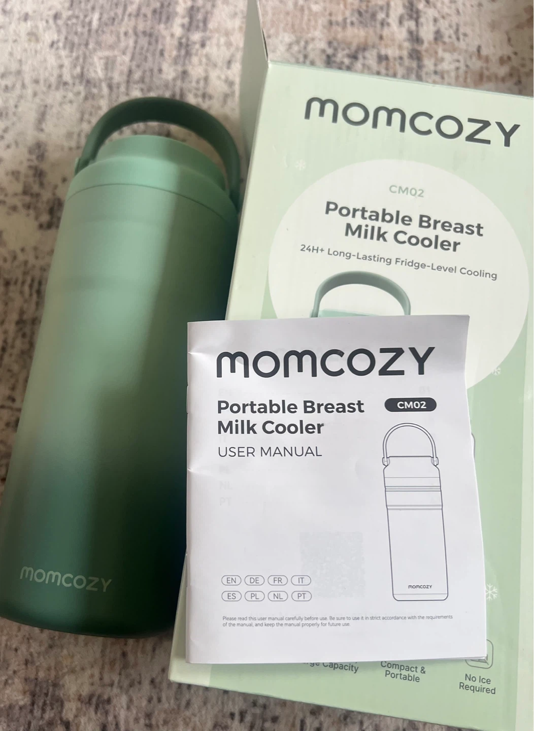 Momcozy CM02 Portable Breast Milk Cooler - 12oz - photo 4