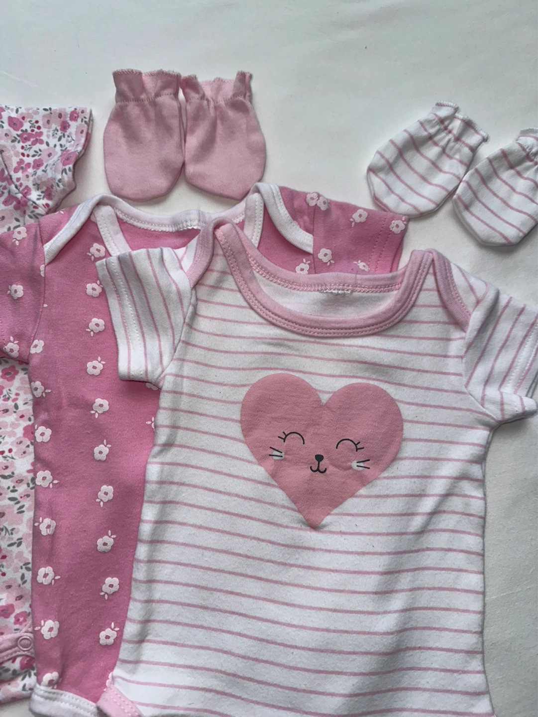 Baby Girl newborn bundle 0-3 Months (19 items) - photo 5