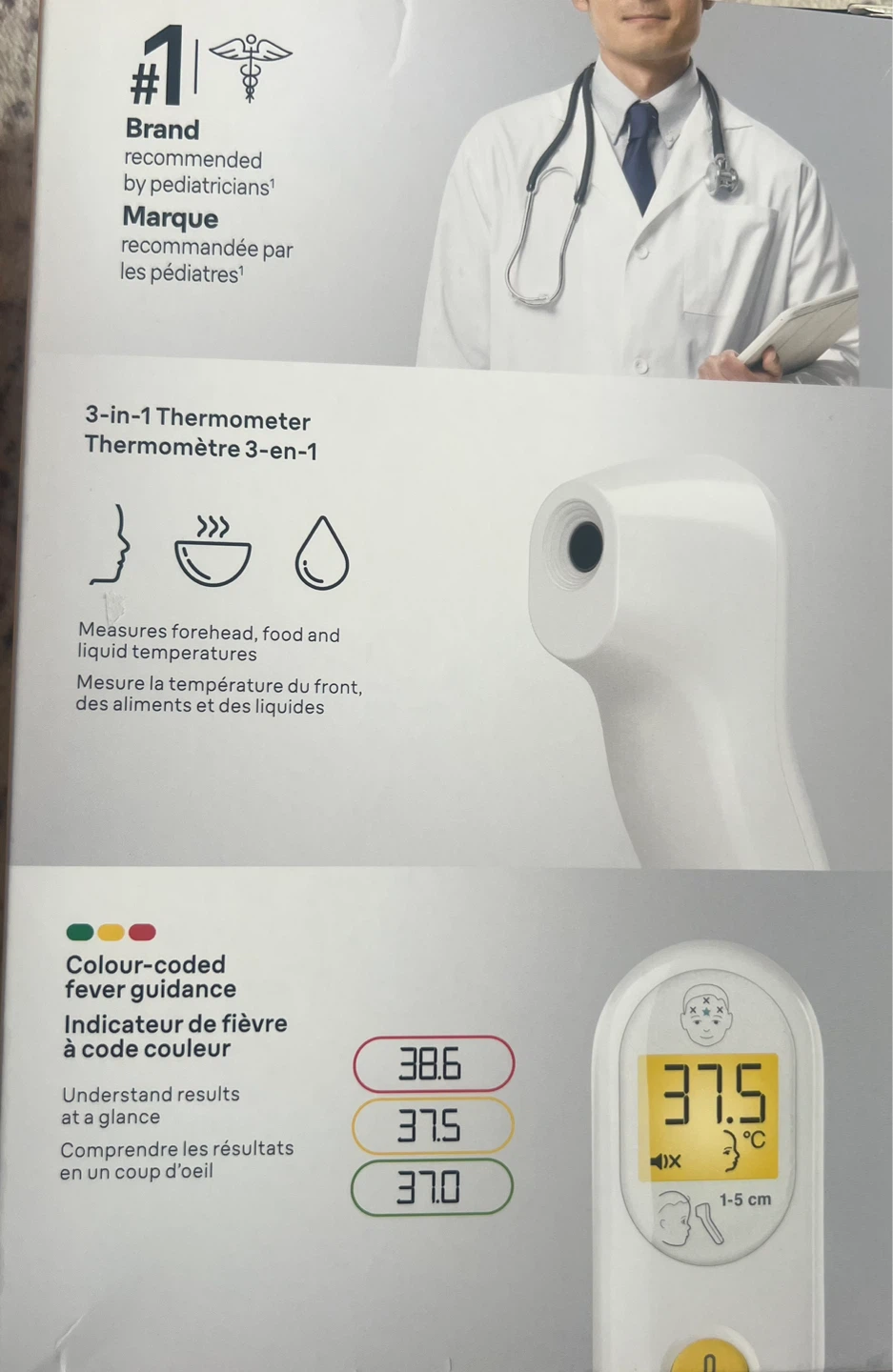 Braun Sensian 4 Non-Contact Thermometer - photo 3