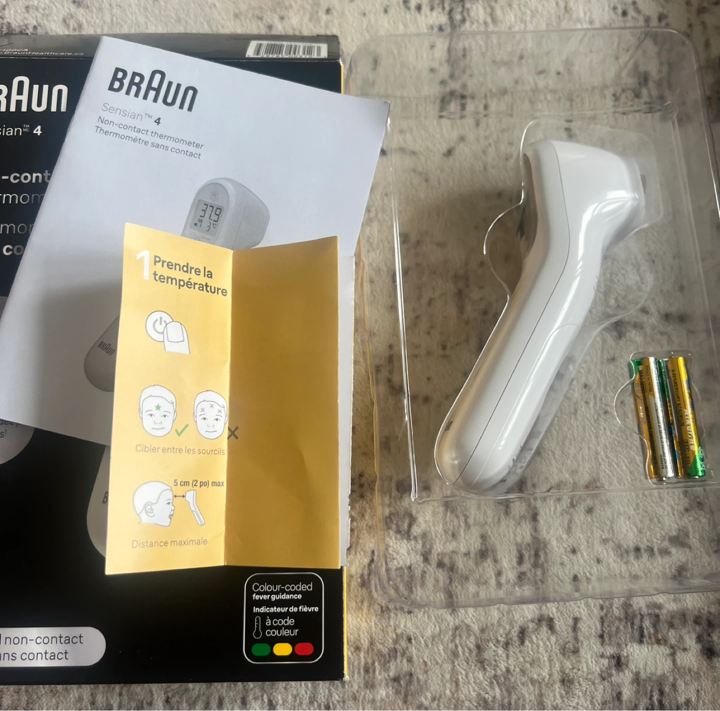 Braun Sensian 4 Non-Contact Thermometer - photo 4