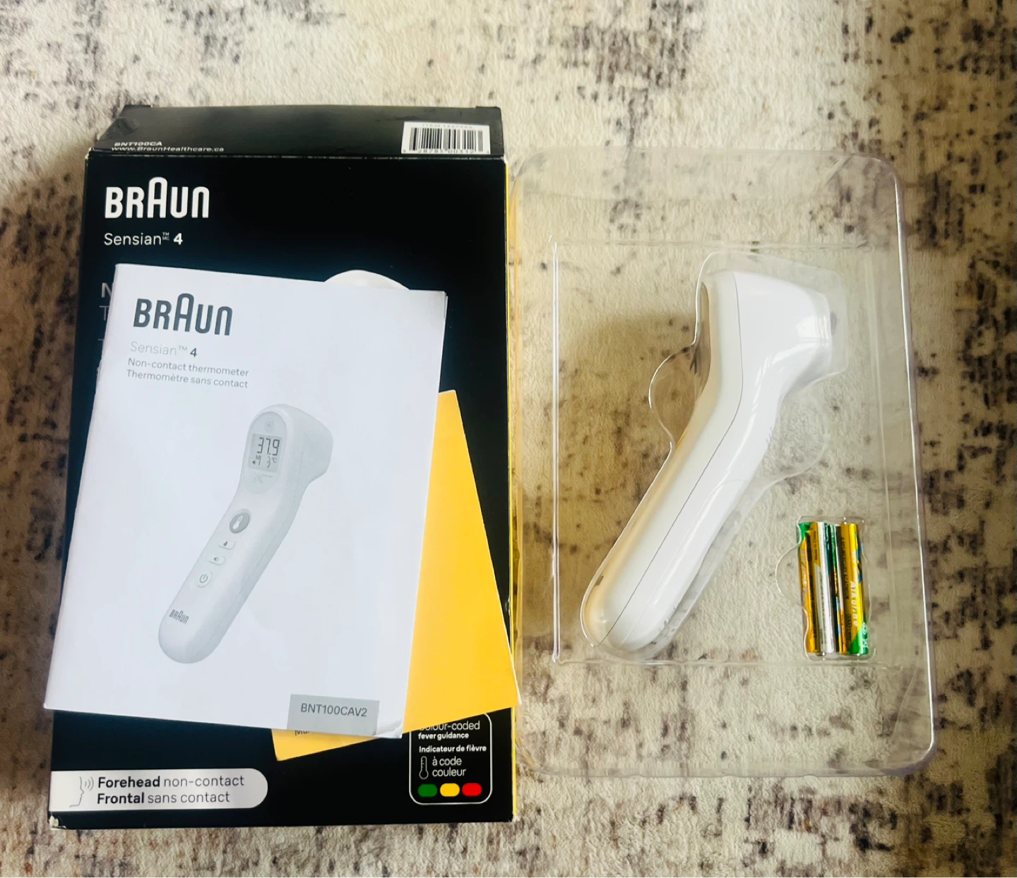 Braun Sensian 4 Non-Contact Thermometer - photo 2