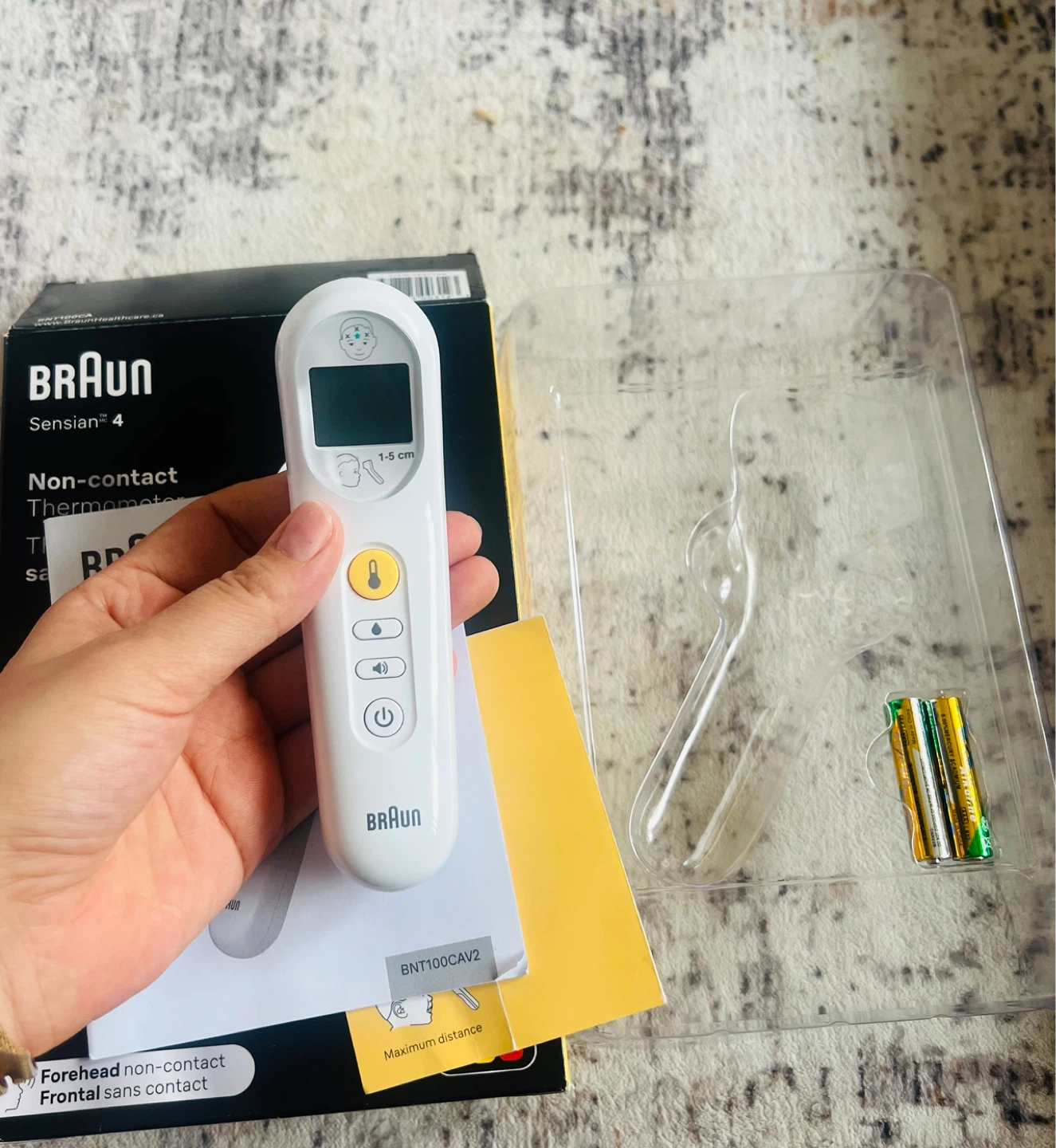 Braun Sensian 4 Non-Contact Thermometer - photo 5