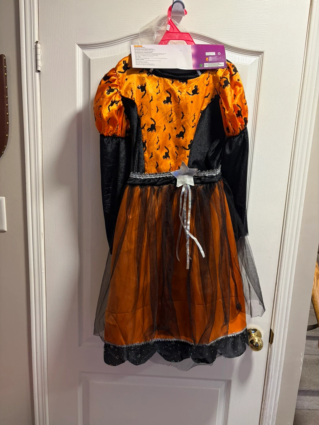 Let's Pretend Party Witch Costume Size M (8-10)